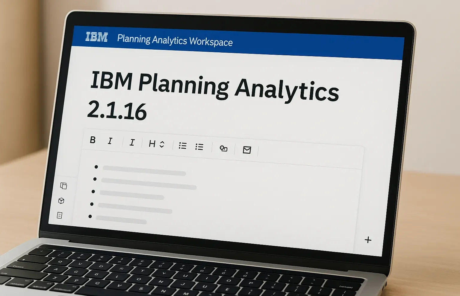 Огляд оновлення IBM Planning Analytics 2.1.16